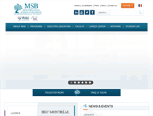 Tablet Screenshot of msb.tn