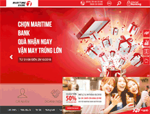 Tablet Screenshot of msb.com.vn