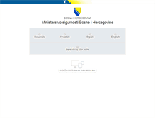 Tablet Screenshot of msb.gov.ba